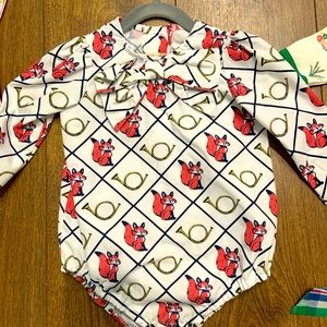12-18m TBBC Fox bodysuit